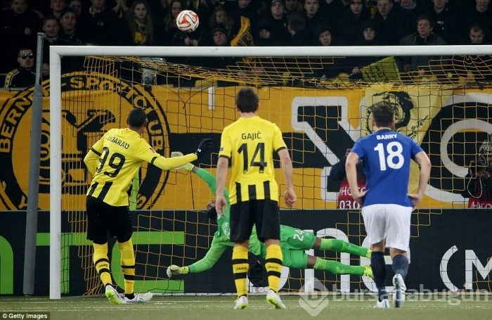 Everton,Young Boys'u ezdi geçti!