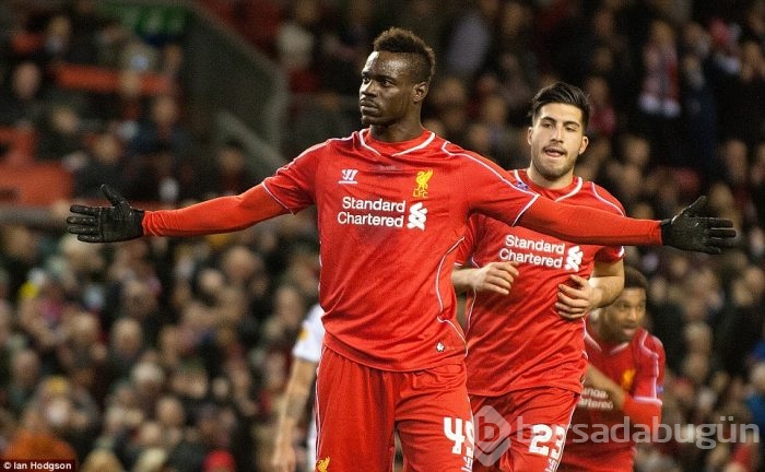  Liverpool'u Balotelli sırtladı!