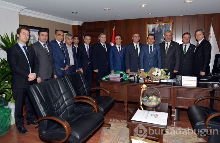 Bursaspor'dan Emniyet müdürü Yıldız'a ziyaret