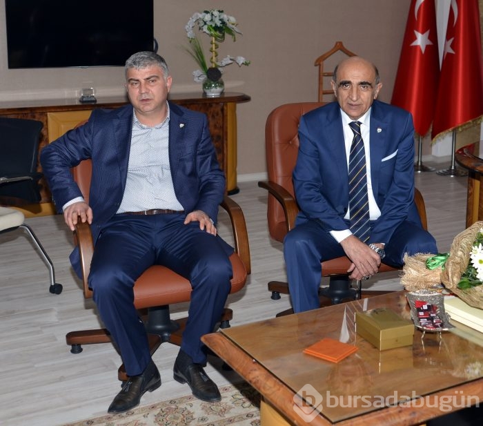 Bursaspor'dan Abdülkadir Şahin'e ziyaret