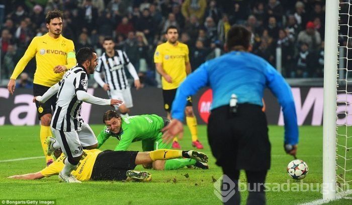 Juventus Dortmund'un bir adım önünde