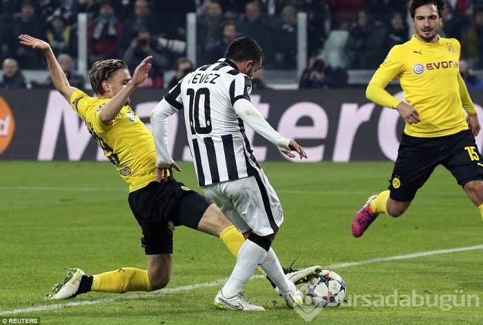 Juventus Dortmund'un bir adım önünde