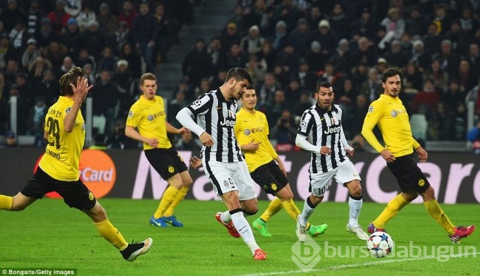 Juventus Dortmund'un bir adım önünde