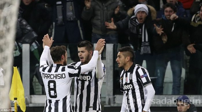 Juventus Dortmund'un bir adım önünde