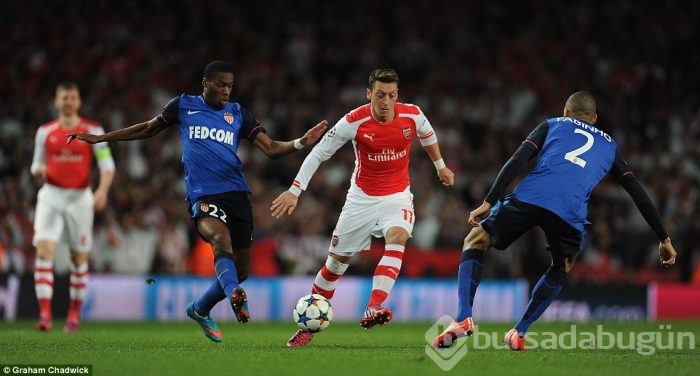 Monaco, Arsenal'i Emirates'e gömdü!