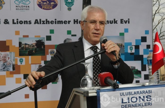 Alzheimer Hasta Konuk Evi'nin temeli atıldı...