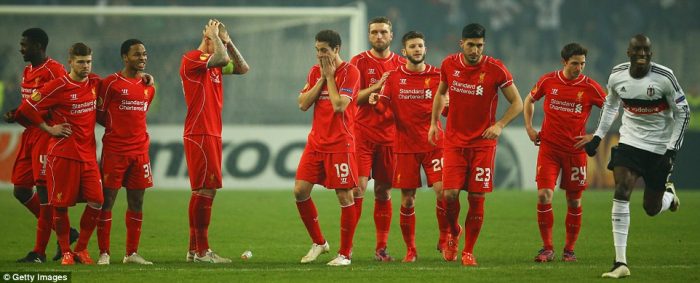 Liverpool kupaya veda etti!