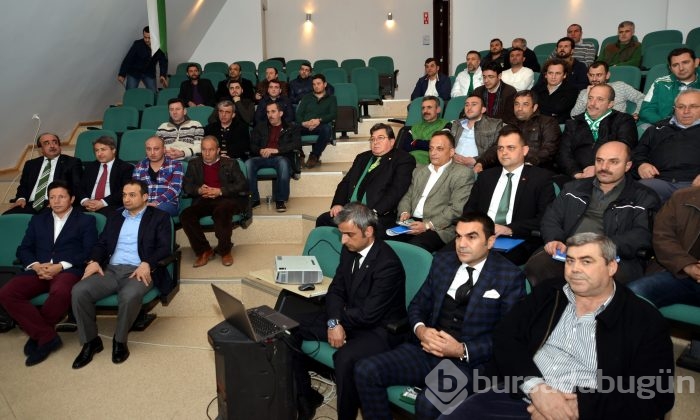 Başkan Bölükbaşı Bursaspor taraftarları ile buluştu