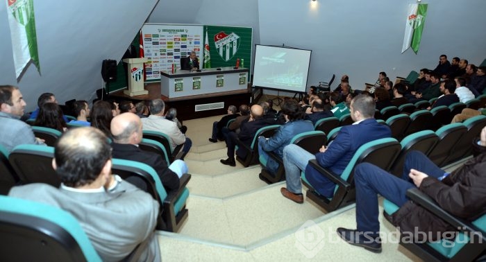 Başkan Bölükbaşı Bursaspor taraftarları ile buluştu
