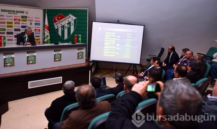 Başkan Bölükbaşı Bursaspor taraftarları ile buluştu