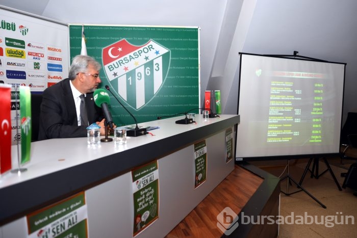 Başkan Bölükbaşı Bursaspor taraftarları ile buluştu