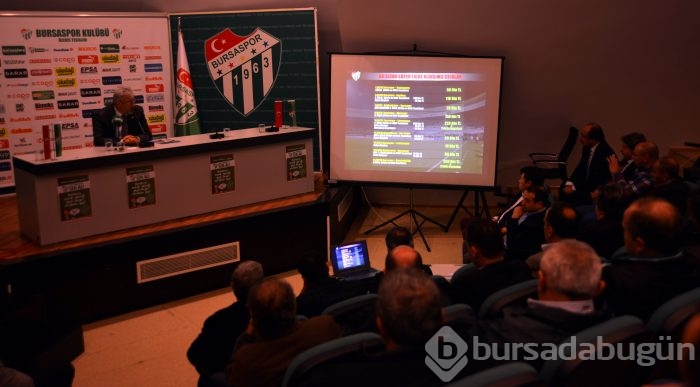 Başkan Bölükbaşı Bursaspor taraftarları ile buluştu