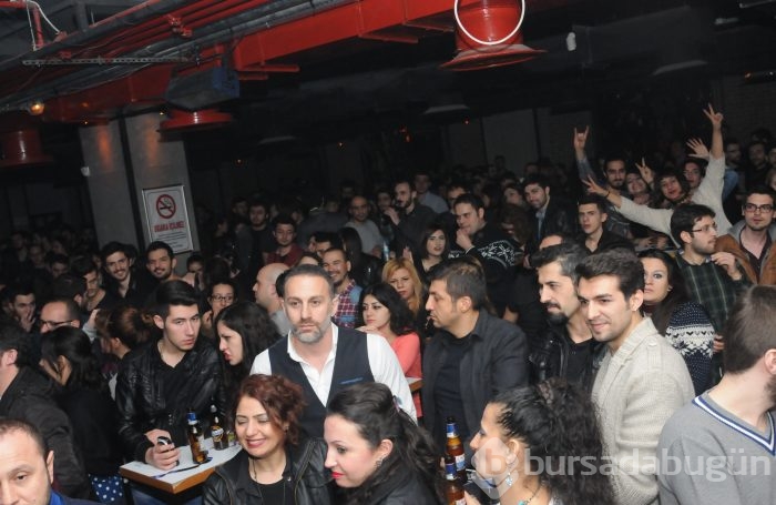 Bursa geceleri bu hafta sonunda da hızını kesmedi...
