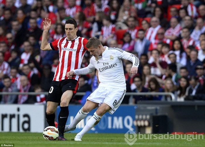Real Madrid'de Athletic Bilbao şoku!