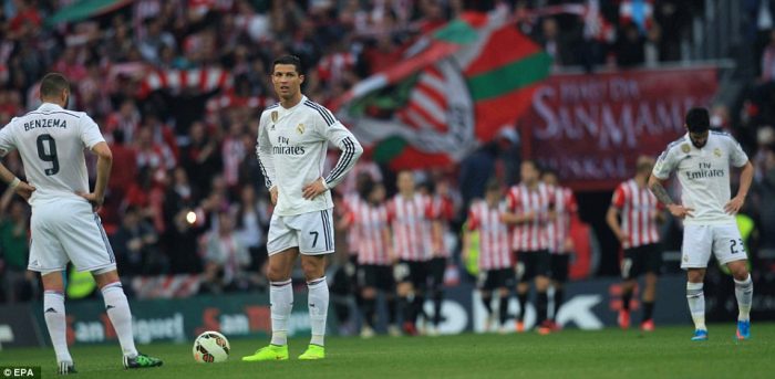 Real Madrid'de Athletic Bilbao şoku!