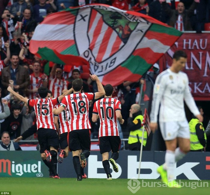 Real Madrid'de Athletic Bilbao şoku!