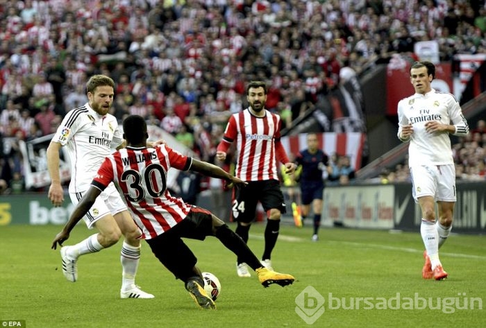 Real Madrid'de Athletic Bilbao şoku!