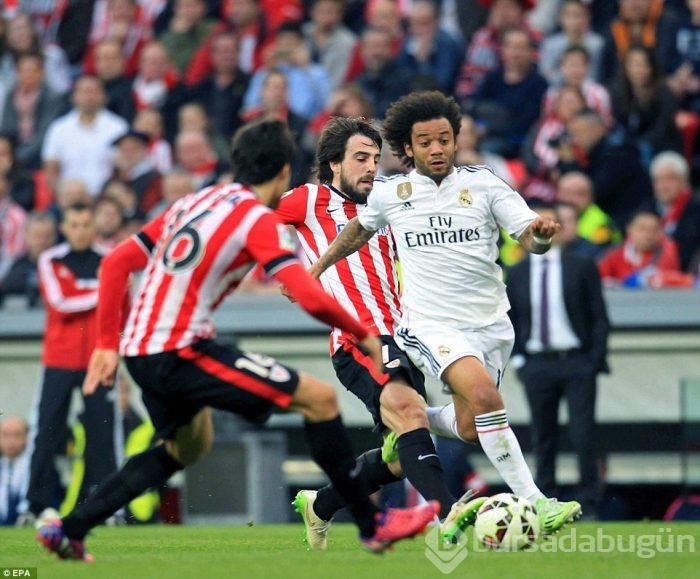 Real Madrid'de Athletic Bilbao şoku!