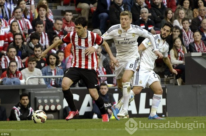 Real Madrid'de Athletic Bilbao şoku!