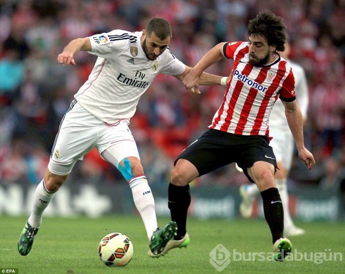 Real Madrid'de Athletic Bilbao şoku!
