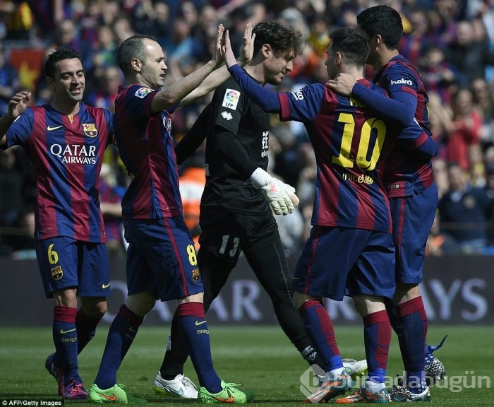 Barcelona'dan gol şov!