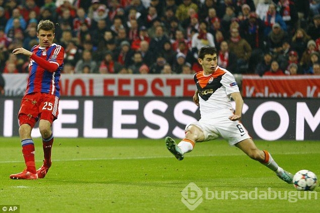 Bayern, Shakhtar'ı "7" bitirdi!