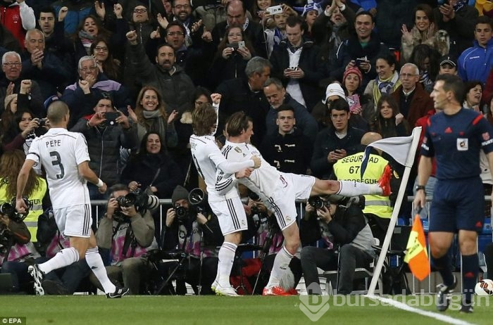 Real Madrid'i Gareth Bale uçurdu!
