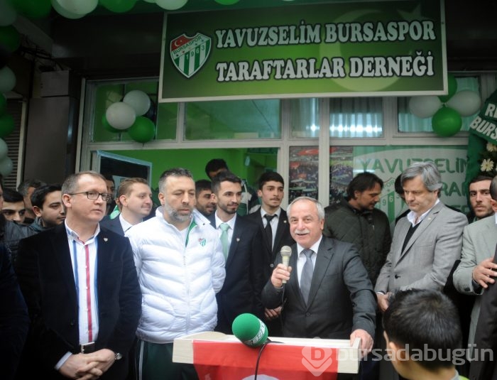 Yavuzselim'de Bursaspor coşkusu!
