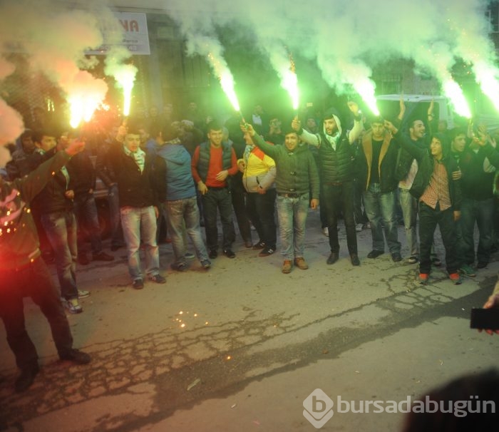 Yavuzselim'de Bursaspor coşkusu!
