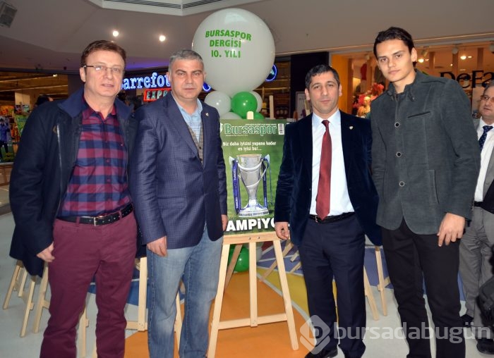 Bursaspor dergisi 10 yaşında