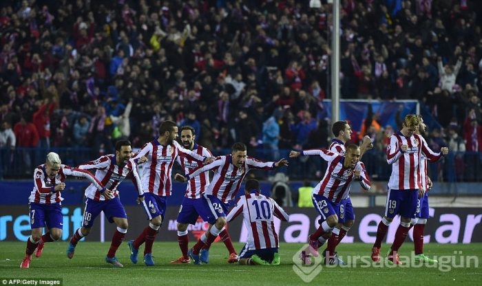 Atletico Madrid penaltılarda turladı