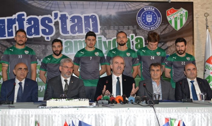 Şampiyon Bursaspor'a "tatlı" destek!