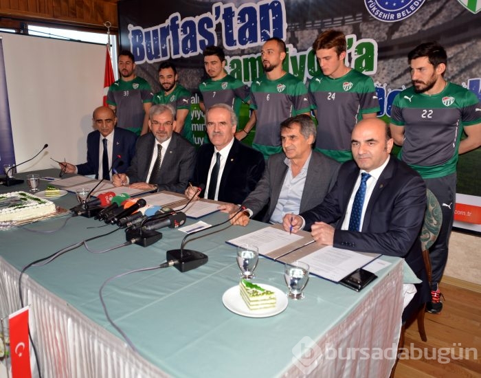 Şampiyon Bursaspor'a "tatlı" destek!