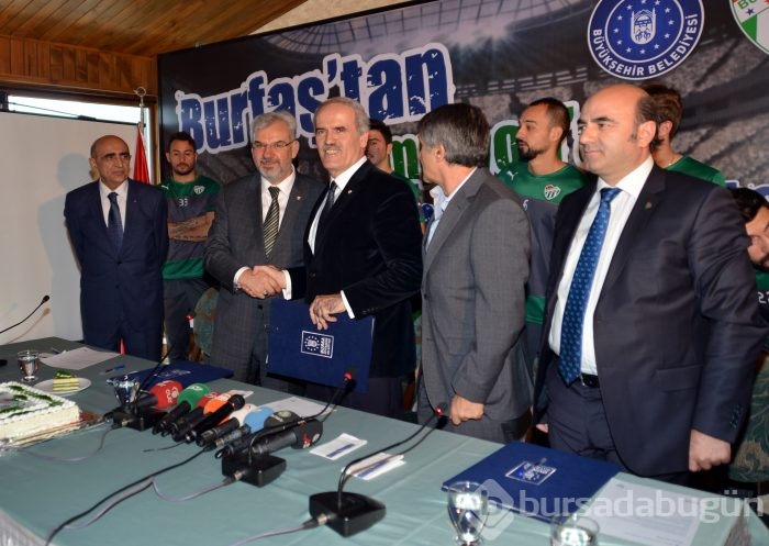 Şampiyon Bursaspor'a "tatlı" destek!