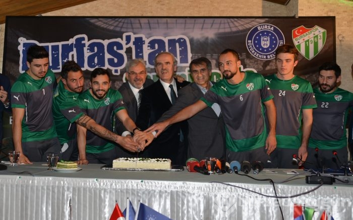 Şampiyon Bursaspor'a "tatlı" destek!