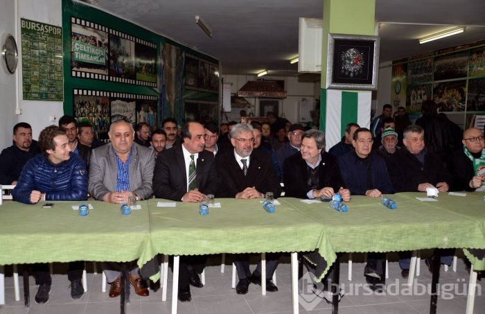 Bursaspor camiası Mevlid'de buluştu