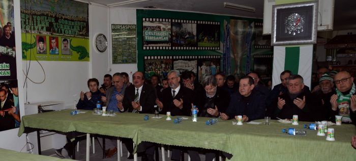Bursaspor camiası Mevlid'de buluştu
