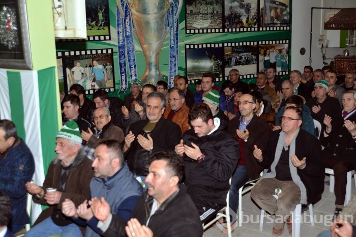Bursaspor camiası Mevlid'de buluştu