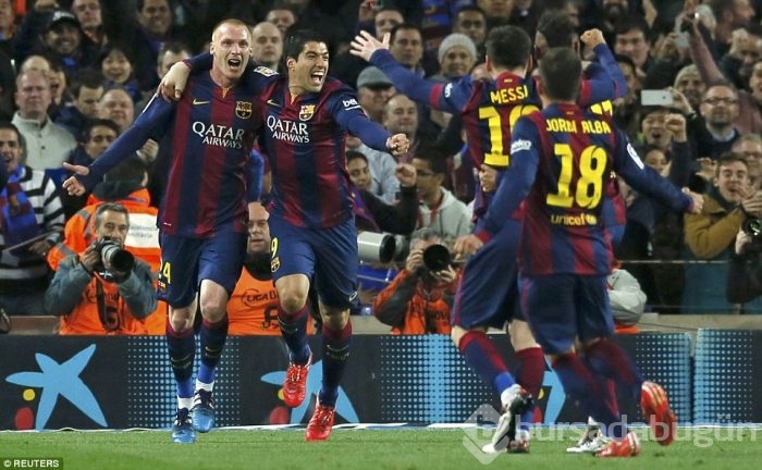 Real Madrid'i Suarez yıktı!