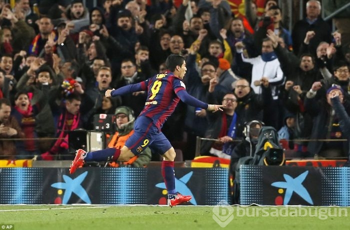 Real Madrid'i Suarez yıktı!