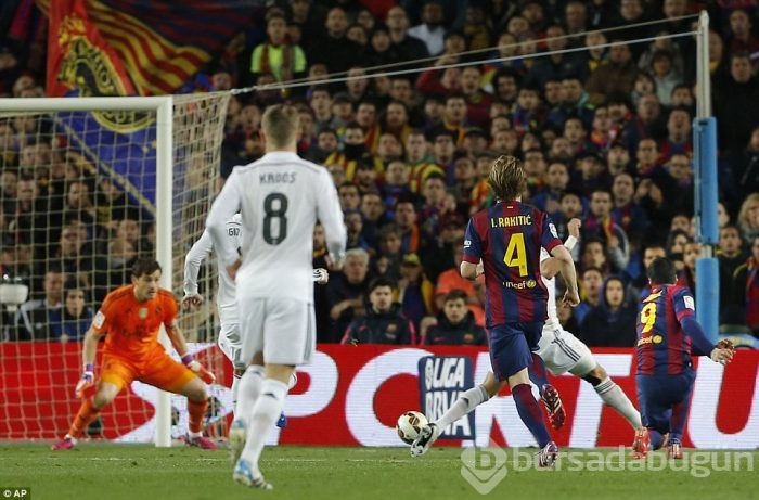 Real Madrid'i Suarez yıktı!