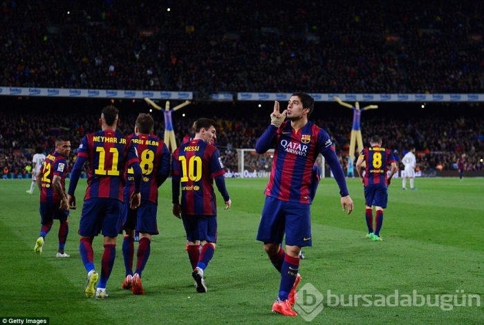 Real Madrid'i Suarez yıktı!