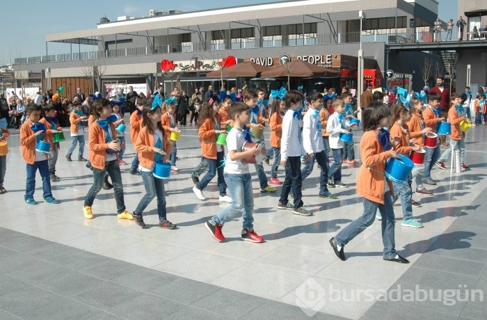Doğa'lı minikler suyun önemine dikkat çektiler...