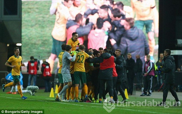 Avustralya Almanya'yı terletti!