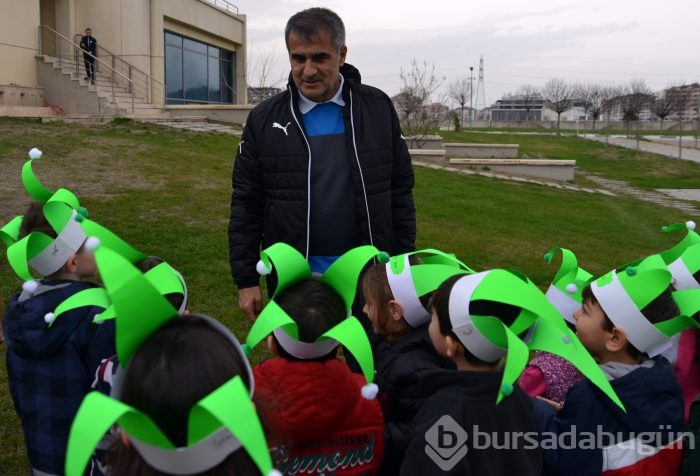 Özlüce Anaokulu öğrencilerinin Bursaspor coşkusu!