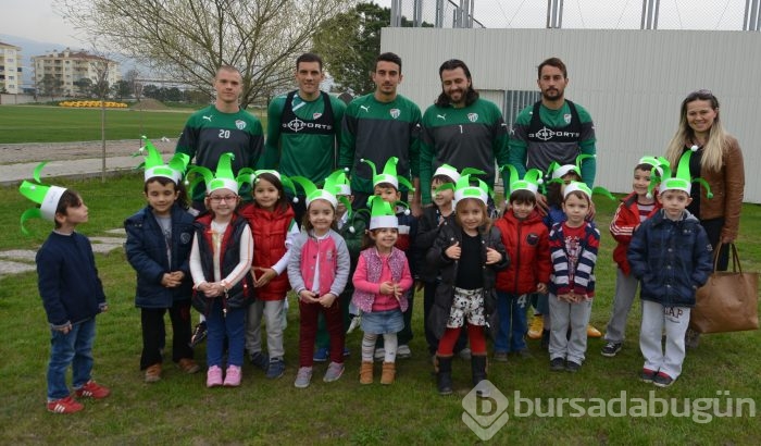 Özlüce Anaokulu öğrencilerinin Bursaspor coşkusu!