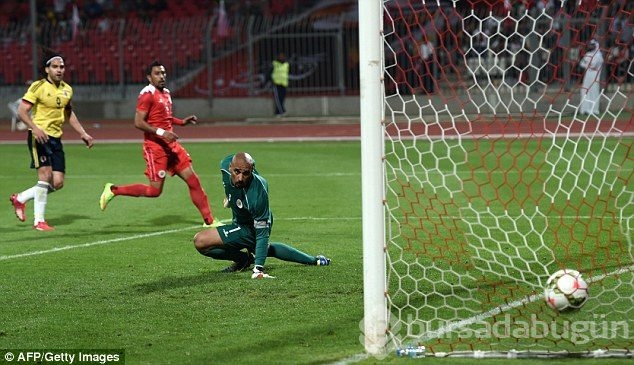 Kolombiya Bahreyn'i gole boğdu!