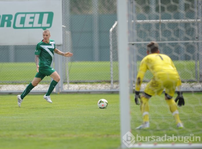 Özlüce'de gol yağmuru