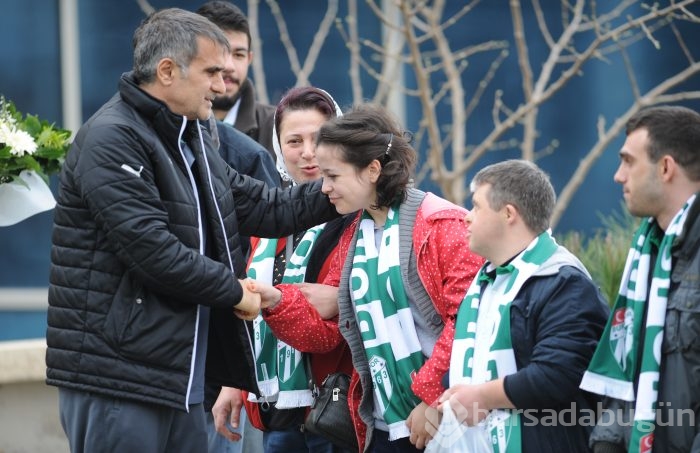 Otizmli öğrencilerin Bursaspor coşkusu!