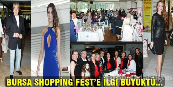 Bursa Shopping Fest' e ilgi büyüktü...